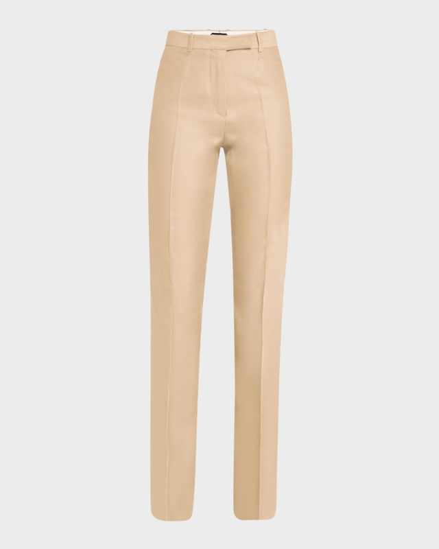 Tailored Wide-Leg Trousers